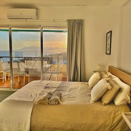 Panoramic Ocean Sunset View